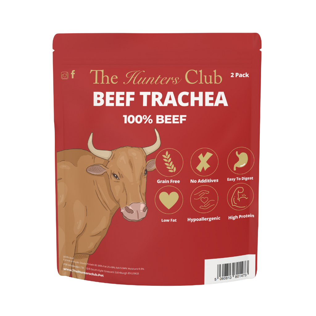 The Hunters Club Beef Trachea 30cm 2Pack