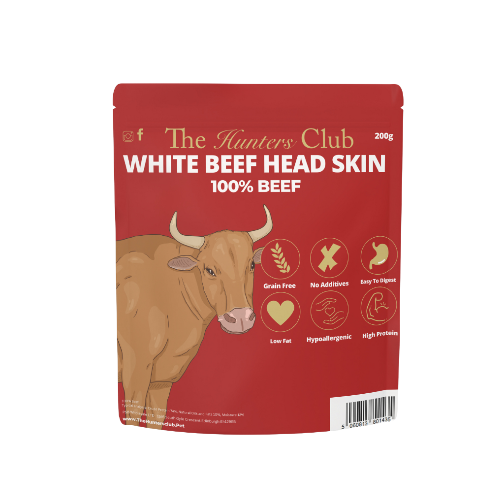 The Hunters Club White Beef Head Skin 200g