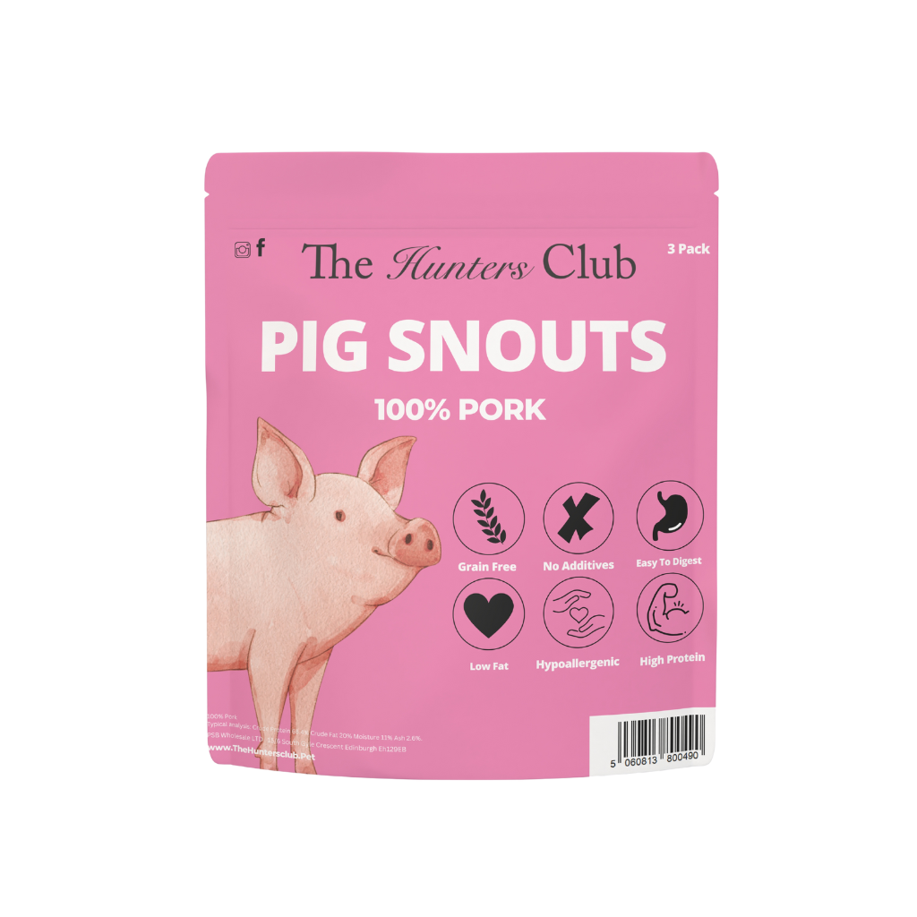 The Hunters Club Puffed White Porky Snouts 3 Pack