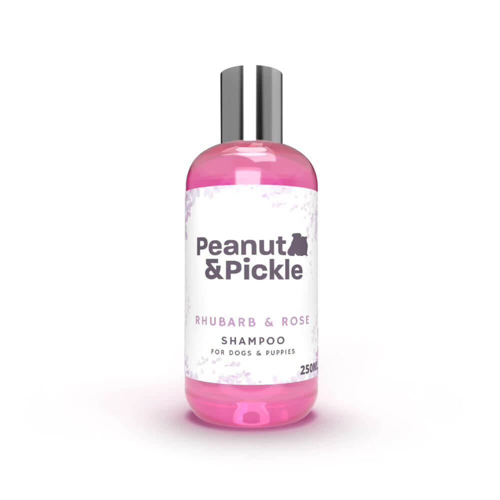 Peanut & Pickle Canine Skincare Shampoo 250ml - Rhubarb and Rose