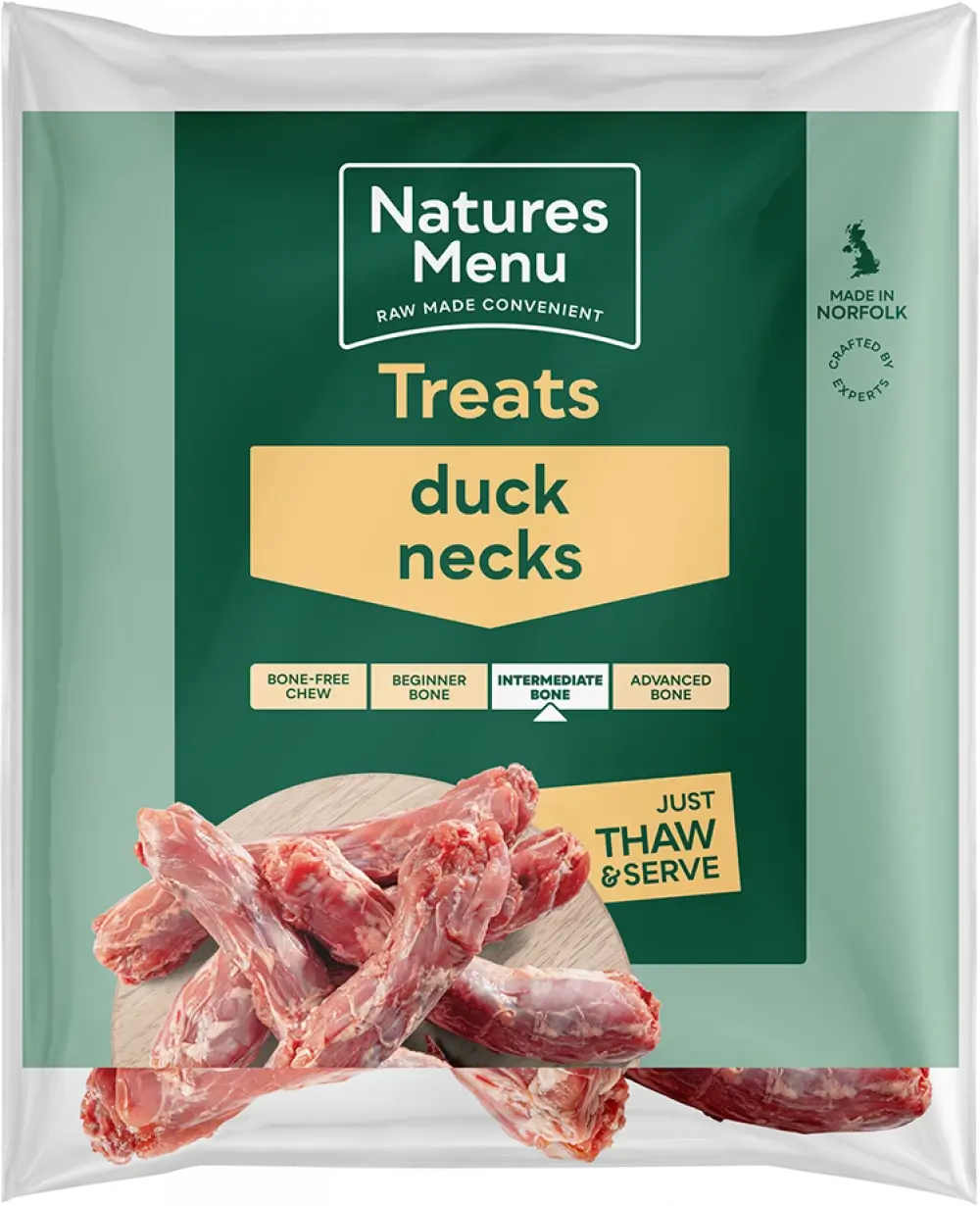 Duck Necks Frozen Raw Treat