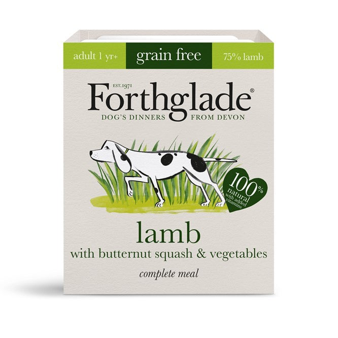 Forthglade Complete Grain Free Lamb Butternut Squash & Veg 395g