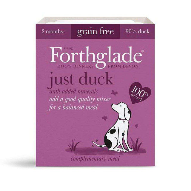 Forthglade Just Duck Wet Dog Food 395g-Dog Wet Food-Forthglade-Dofos Pet Centre