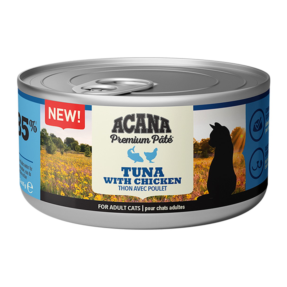 Acana Premium Cat Pâté Tuna With Chicken For Adult Cats 85G