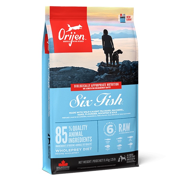 Orijen Six Fish Grain Free  Dog Food