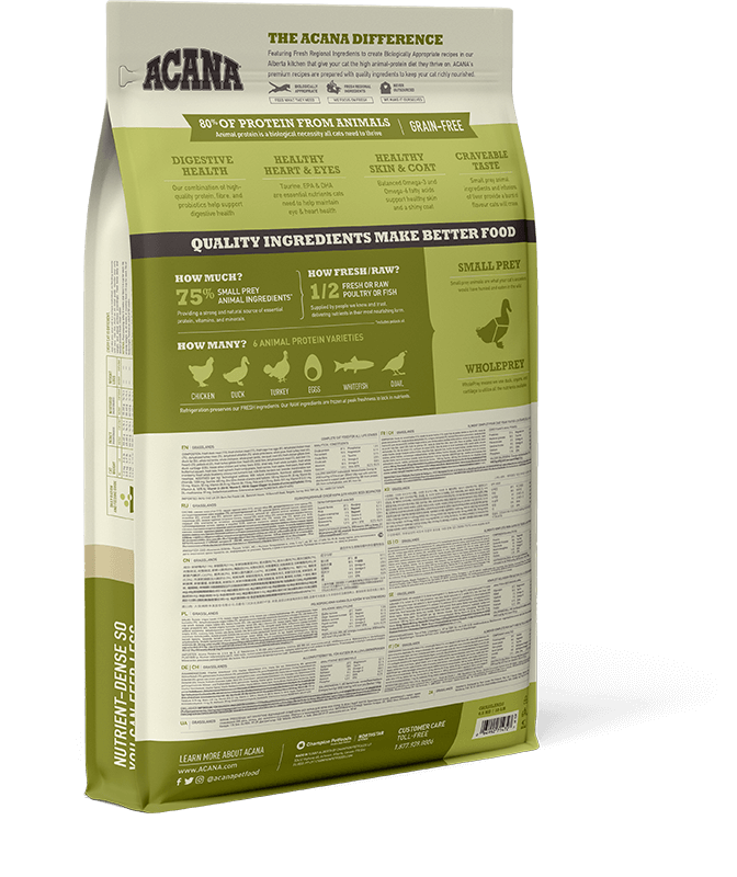 Acana Grasslands Grain Free Dry Cat Food