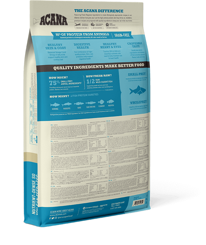 Acana Pacifica Grain Free Dry Cat Food