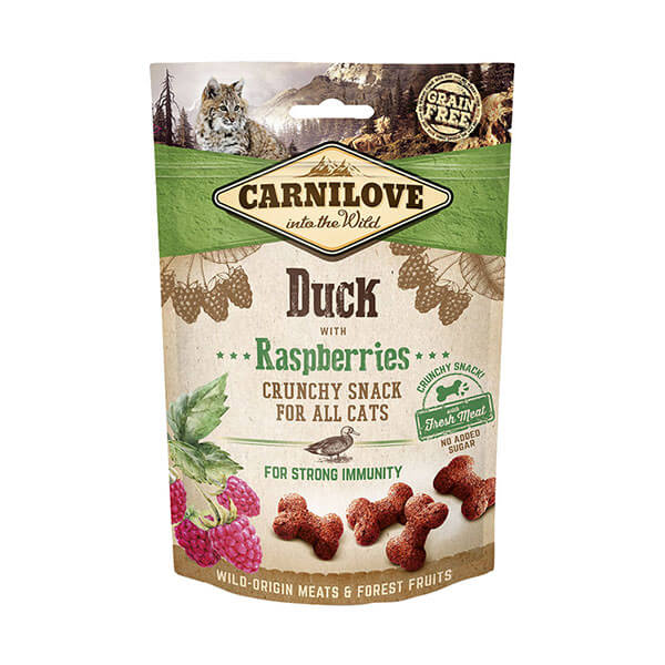 Carnilove Duck And Raspberries Treats 50g