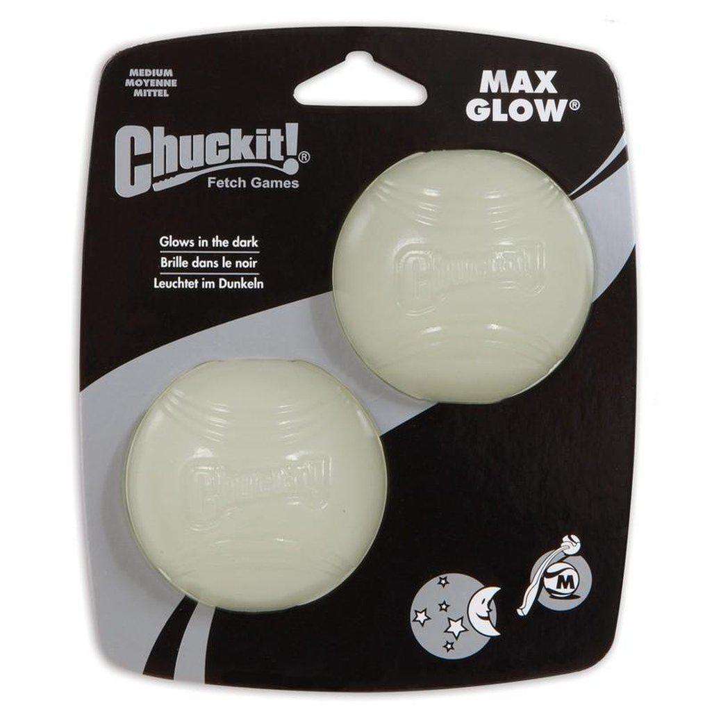 Chuckit! Max Glow Ball Dog Toy-Dog Toys-Chuckit-Small Single Ball-Dofos Pet Centre