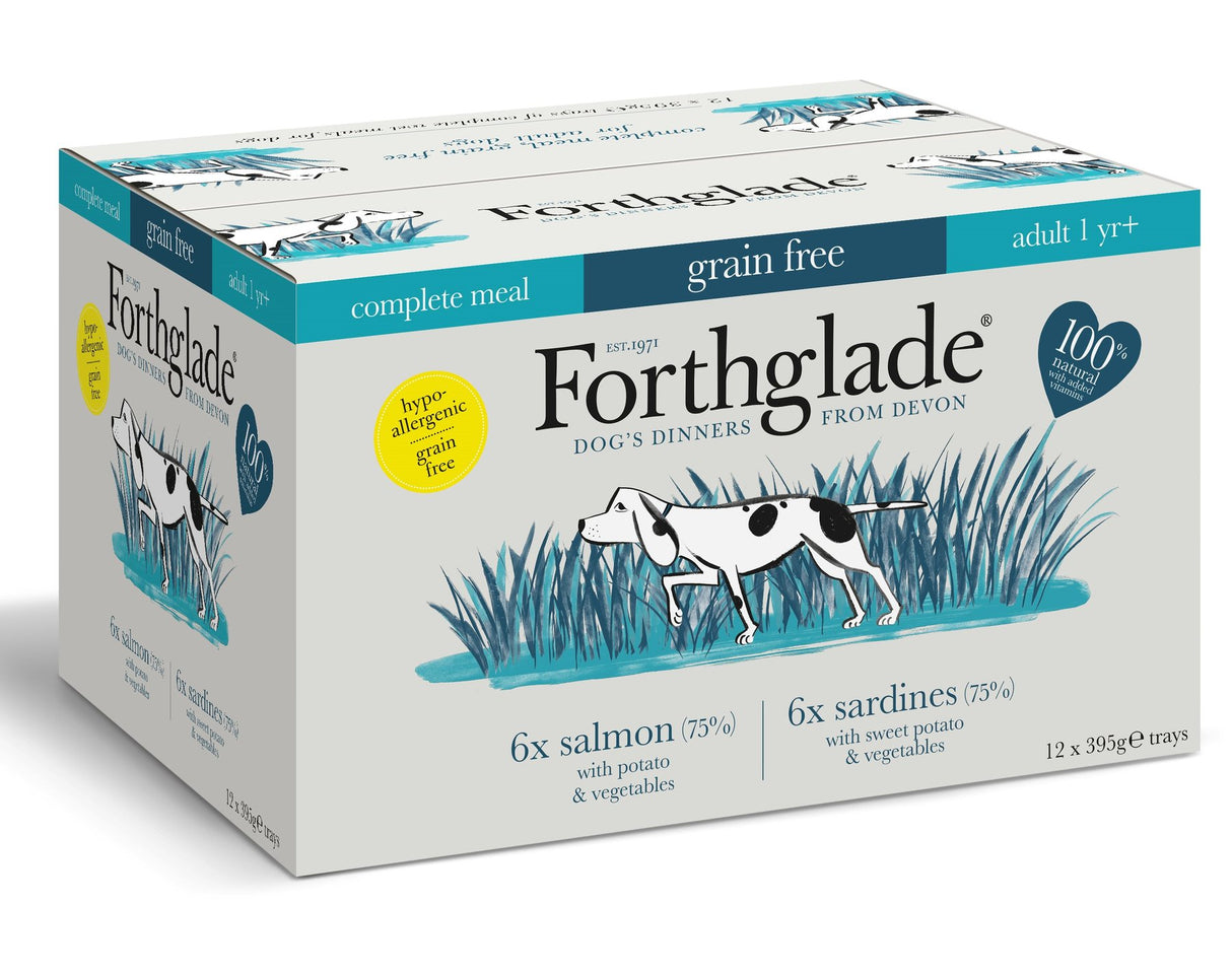 Forthglade Complete Fish Variety Pack 12 x 395g