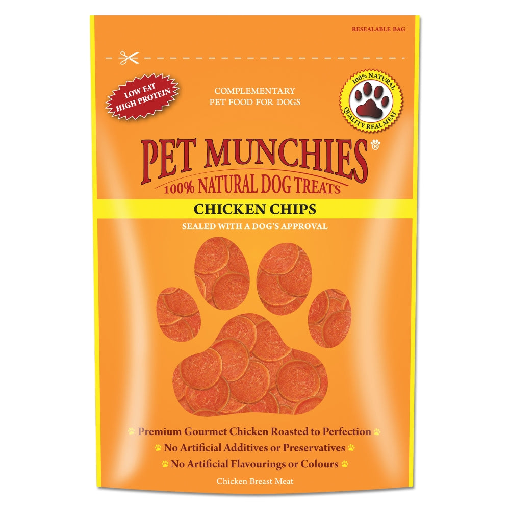 Pet Munchies Chicken Chips 100g