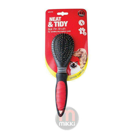 Mikki Ball Pin Brush-Dog Grooming-Mikki-Small-Dofos Pet Centre