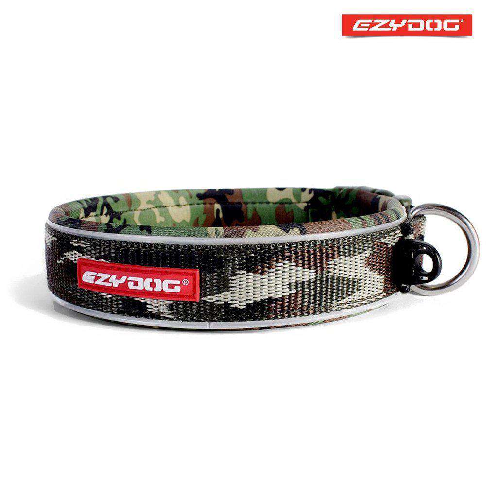 EzyDog Neo Classic Dog Collar- All Colours-Dog Collar-Ezydog-Xs-Camo-Dofos Pet Centre