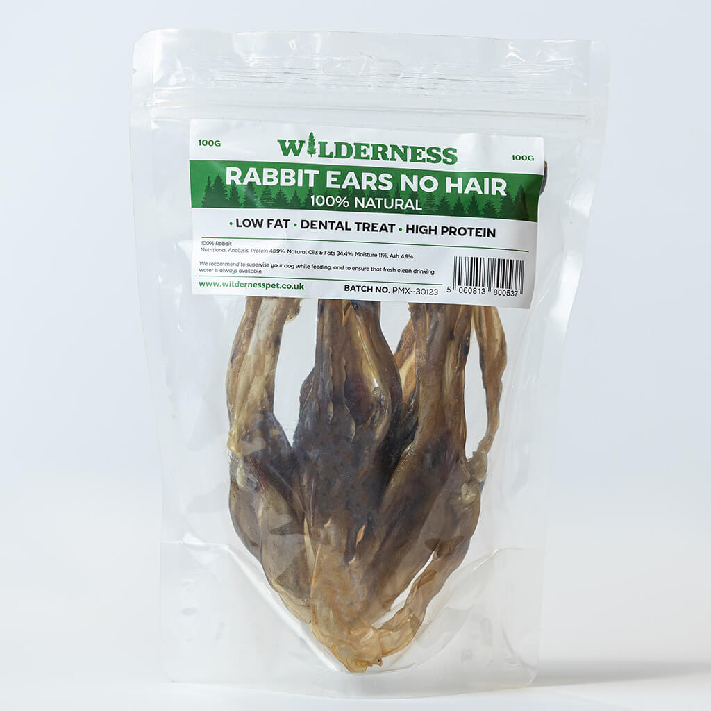 The Hunters Club Rabbit Ears No Hair 100g